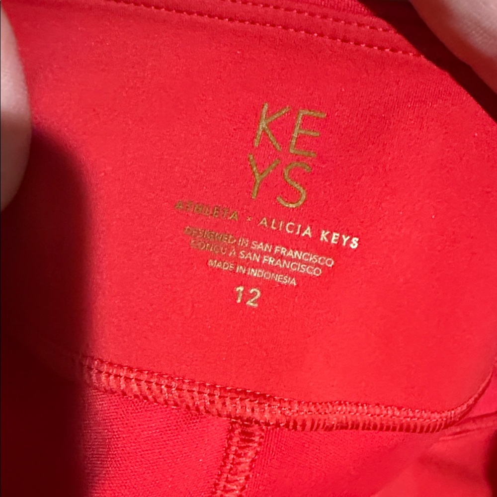 Athleta Keys Limitless Red Wide Leg Pant - Picture 5 of 6